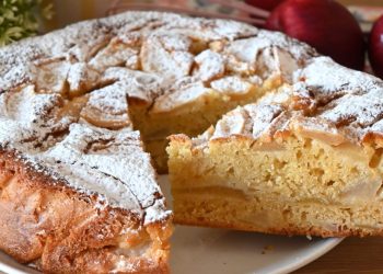 gâteau aux pommes moelleux et léger