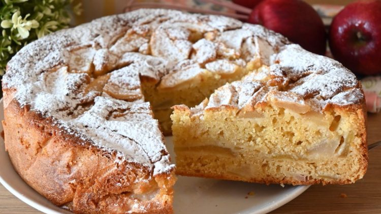 gâteau aux pommes moelleux et léger