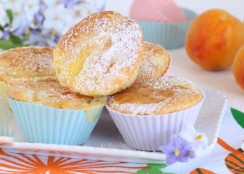 muffins aux pêches