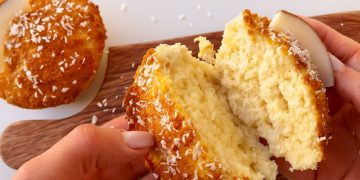 muffins noix de coco et yaourt 