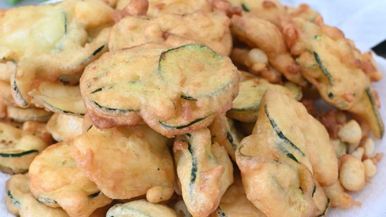 nuages de courgettes au parmesan