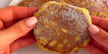 pancakes aux pommes et au yaourt