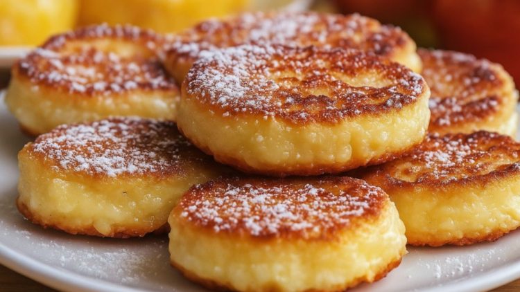 pancakes aux pommes râpées 