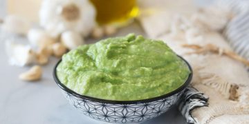pesto de haricots verts