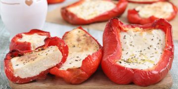 poivrons farcis à la feta