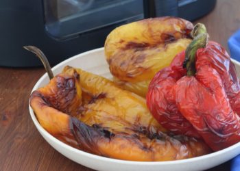 poivrons rôtis au Airfryer