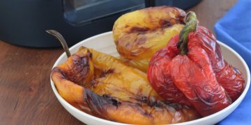 poivrons rôtis au Airfryer