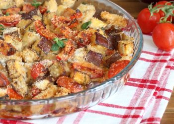 poulet aux aubergines au four 