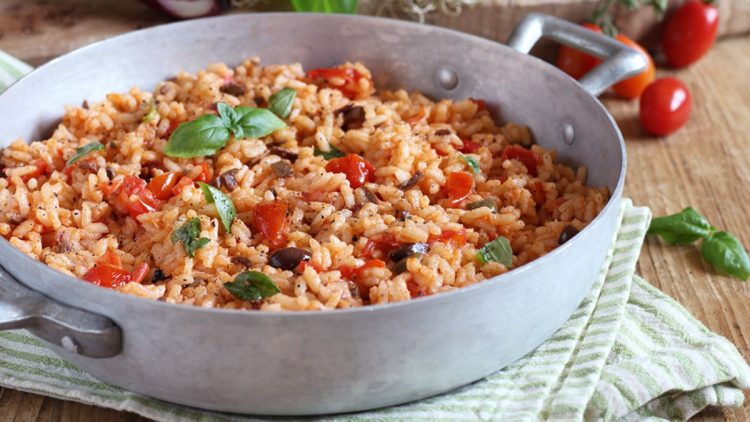 riz à la méditerranéenne