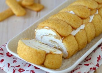 roulé aux biscuits italiens Pavesini