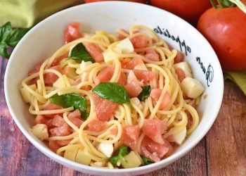 salade de pâtes au basilic 
