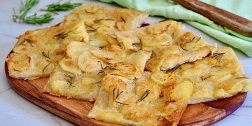 schiacciata de pommes de terre italienne