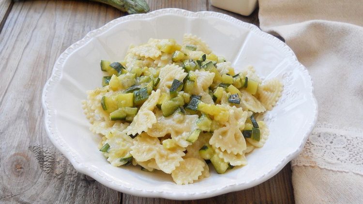 pates cremeuses courgettes
