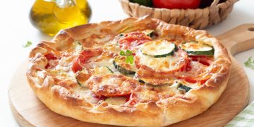 tarte aux courgettes et tomates 