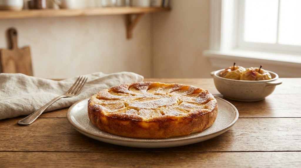 clafoutis aux pommes de cyril lignac​