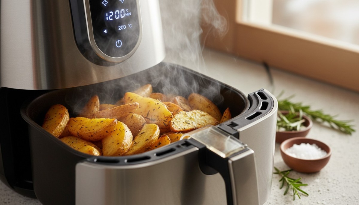 découvrez la recette des pommes de terre sautées au airfryer, savoureuses et croustillantes avec très peu de graisse pour un plaisir léger et gourmand.