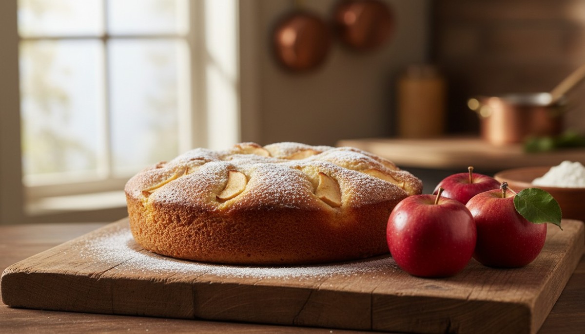 découvrez une recette simple et rapide de gâteau aux pommes, réalisée avec seulement 3 pommes et prête en 10 minutes. un dessert délicieux et facile à préparer !