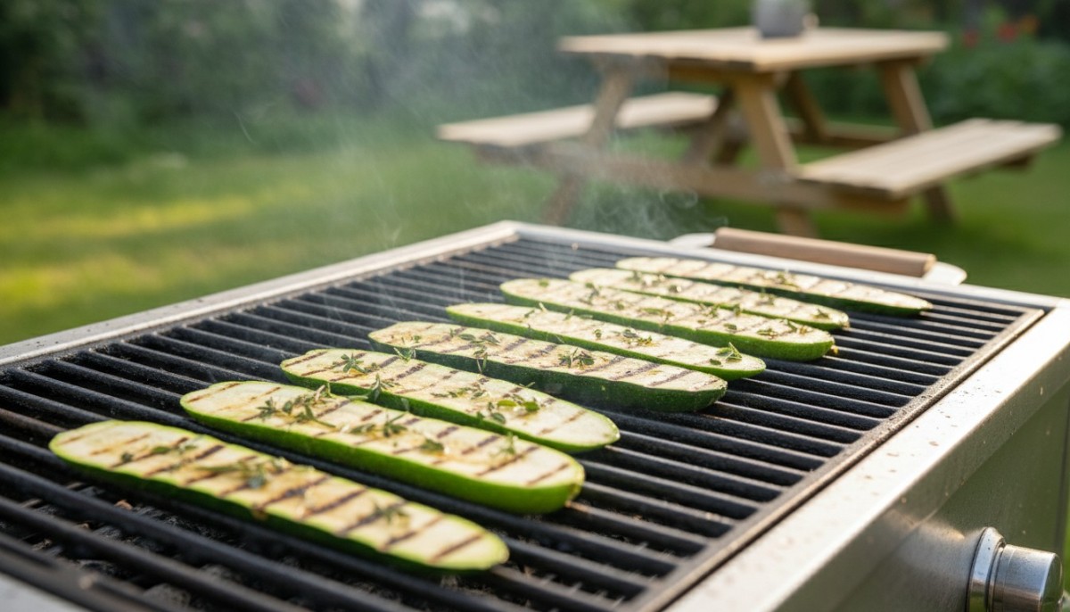découvrez une idée simple et savoureuse d'accompagnement à la courgette, parfaite pour sublimer vos grillades et barbecues cet été.