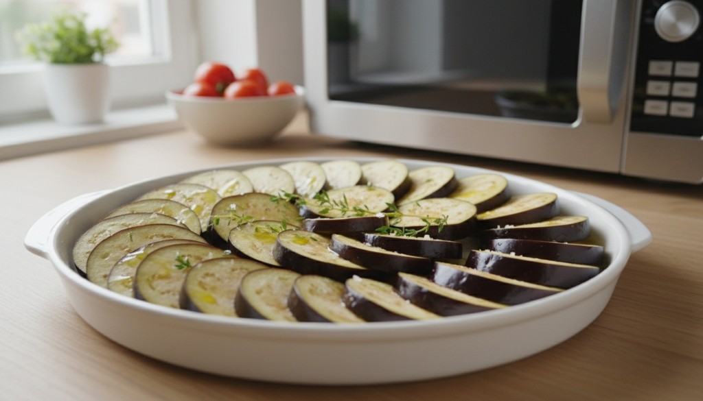 découvrez comment cuire les aubergines rapidement et facilement au micro-ondes en seulement quelques minutes grâce à cette méthode simple et efficace.