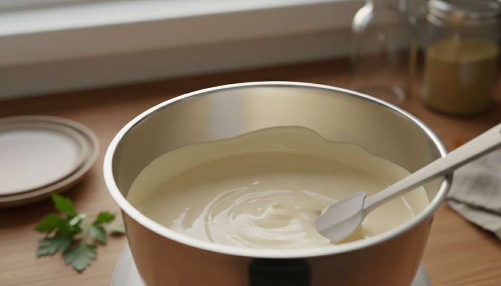 découvrez une recette rapide et simple pour préparer une délicieuse béchamel au thermomix, parfaite pour accompagner tous vos plats.