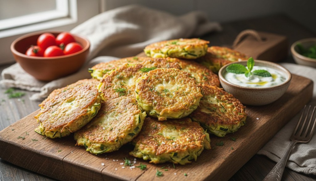 découvrez une délicieuse recette de beignets de courgettes au four, idéale pour faire apprécier les légumes aux enfants tout en proposant un plat sain et gourmand.