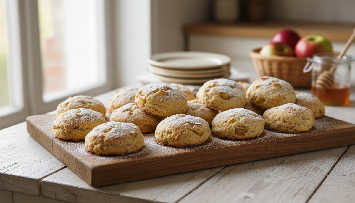 découvrez la recette facile et délicieuse des biscuits aux pommes de cyril lignac, alliant douceur et saveurs fruitées pour un plaisir gourmand garanti.