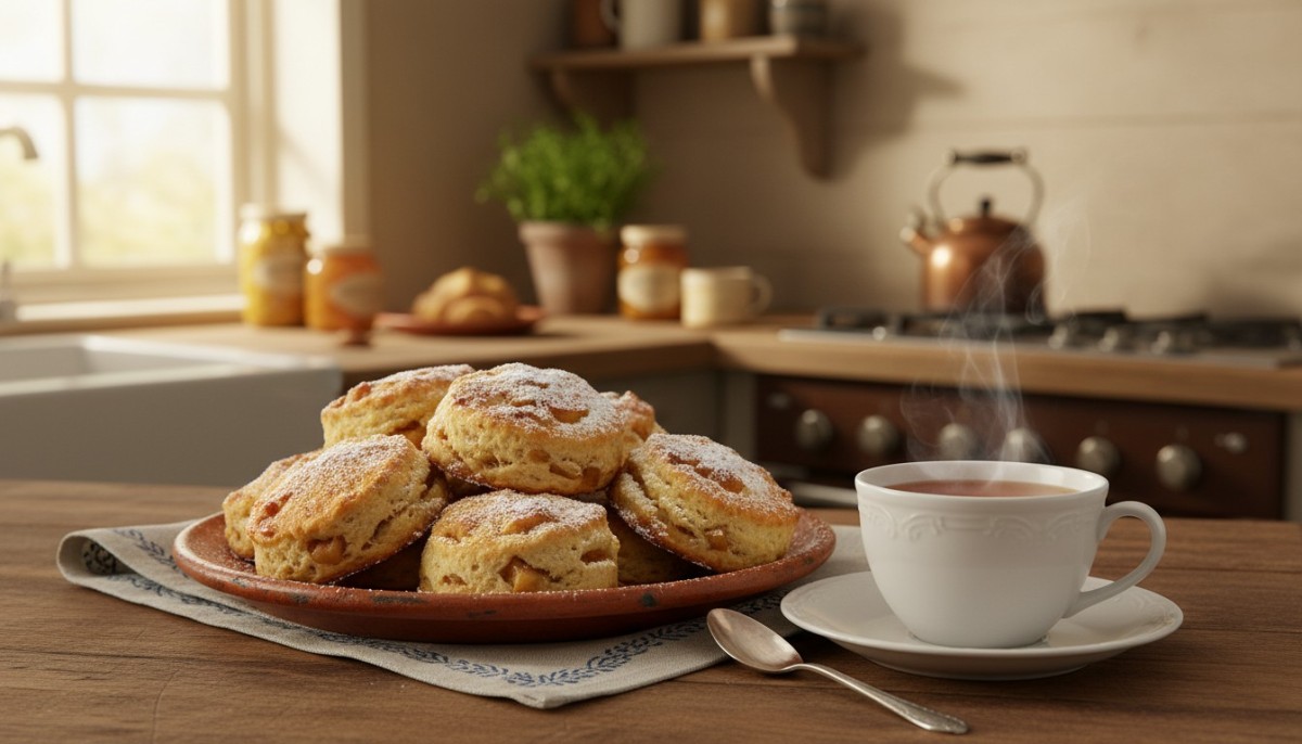 découvrez la recette facile et gourmande des biscuits aux pommes de cyril lignac, pour un goûter savoureux et fruité.