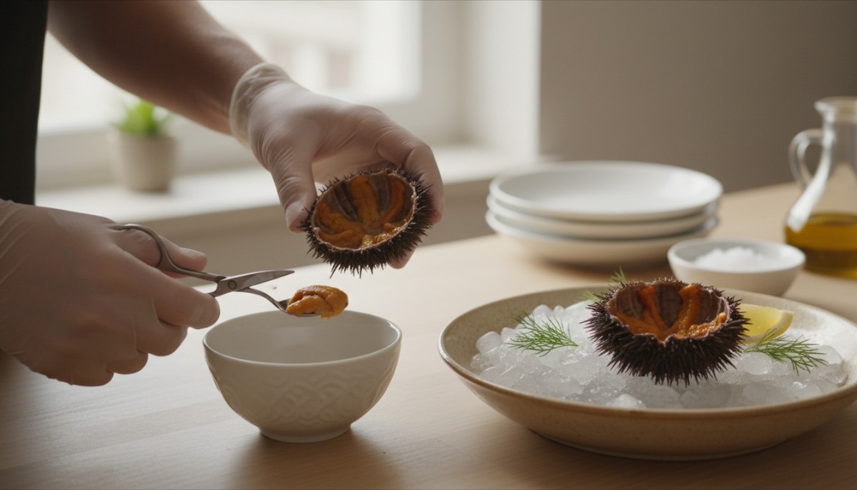 apprenez à ouvrir et nettoyer un oursin facilement pour un apéritif ou un repas réussi grâce à notre guide détaillé et nos conseils de cuisine pratiques.