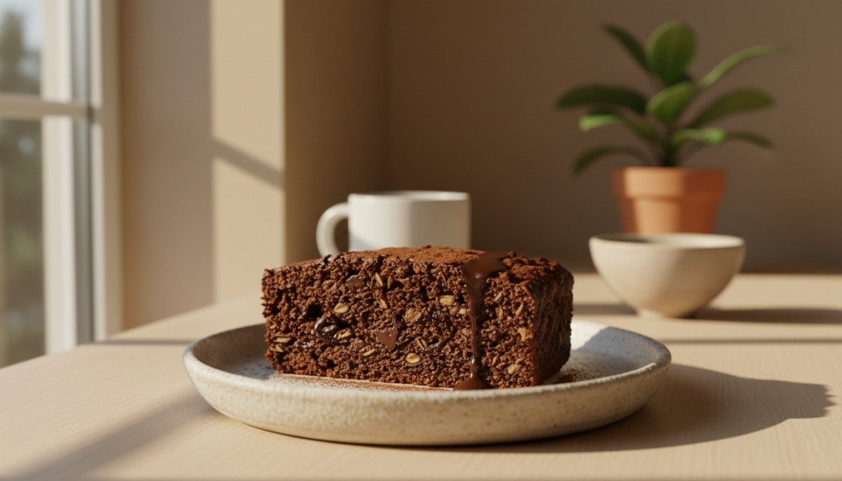 découvrez une recette facile et rapide de gâteau au chocolat avec seulement 3 ingrédients, incluant des flocons d’avoine pour une douceur saine et gourmande.