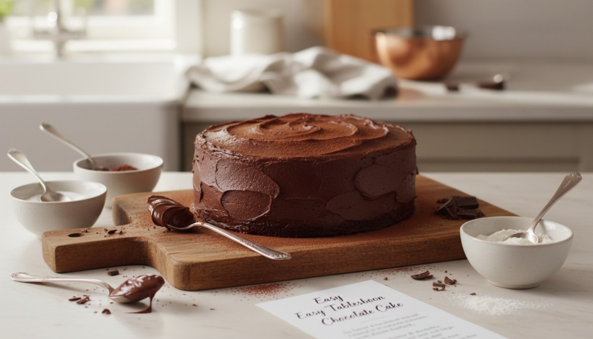 découvrez notre recette simple et inratable de gâteau au chocolat mesuré en cuillères à soupe, parfaite pour un dessert rapide et gourmand.