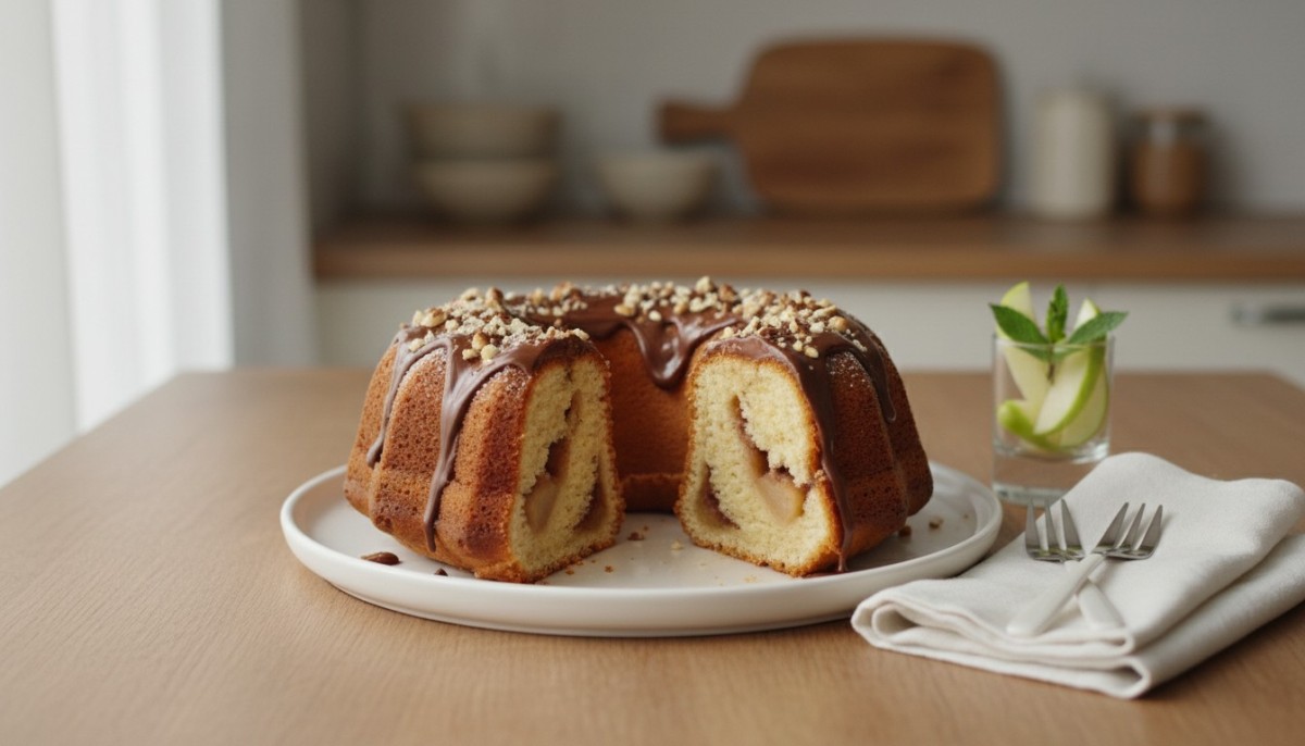découvrez notre recette de gâteau aux pommes et nutella, un dessert doux et délicieux qui ravira vos papilles à chaque bouchée.