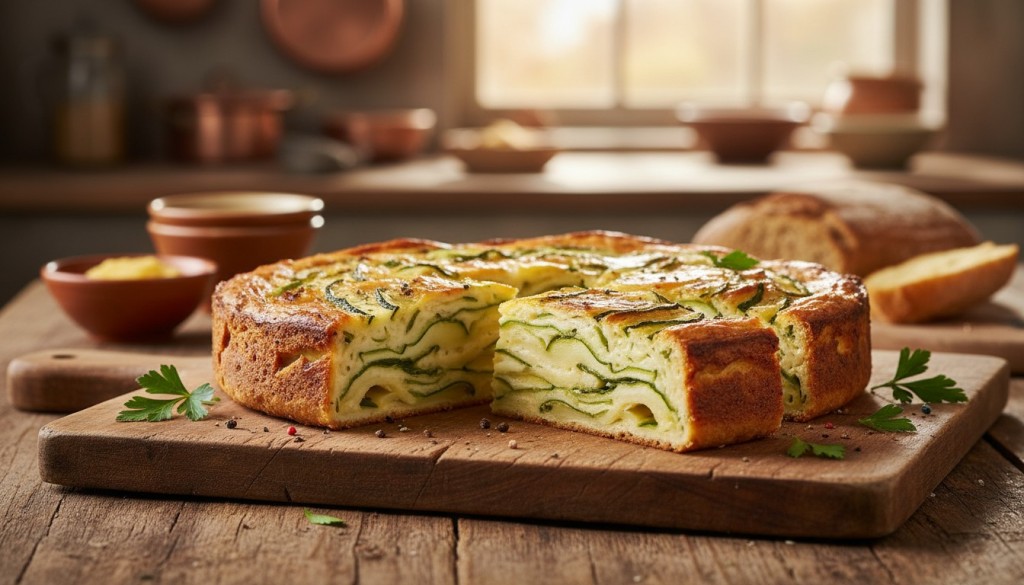 découvrez une recette rapide et facile de gâteau aux courgettes et pommes de terre, léger et savoureux, parfait pour un repas gourmand et sain.