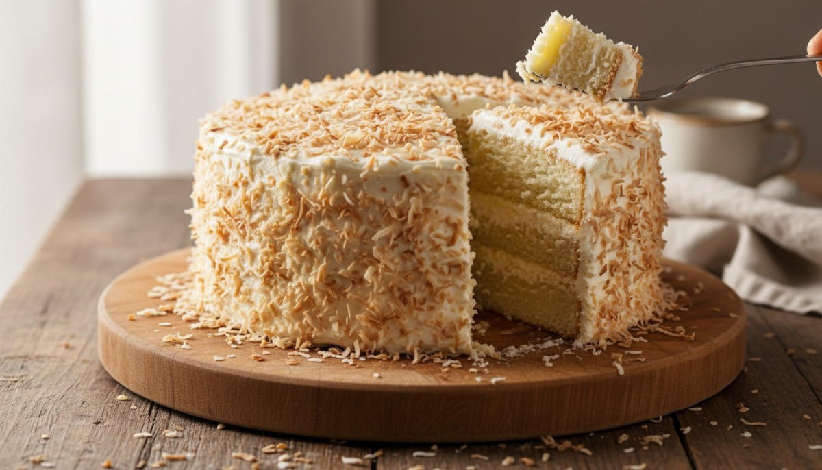 découvrez notre recette facile de gâteau moelleux au lait de coco, naturellement sans lactose, pour un dessert savoureux et léger à partager en famille.