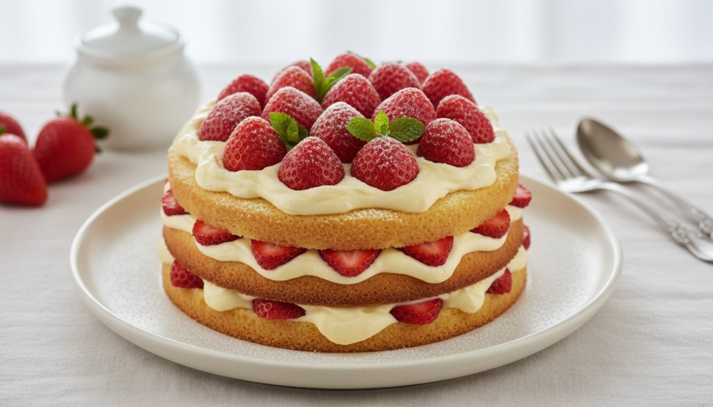 découvrez notre recette facile de gâteau moelleux aux fraises et crème pâtissière, un dessert gourmand parfait pour toutes les occasions.