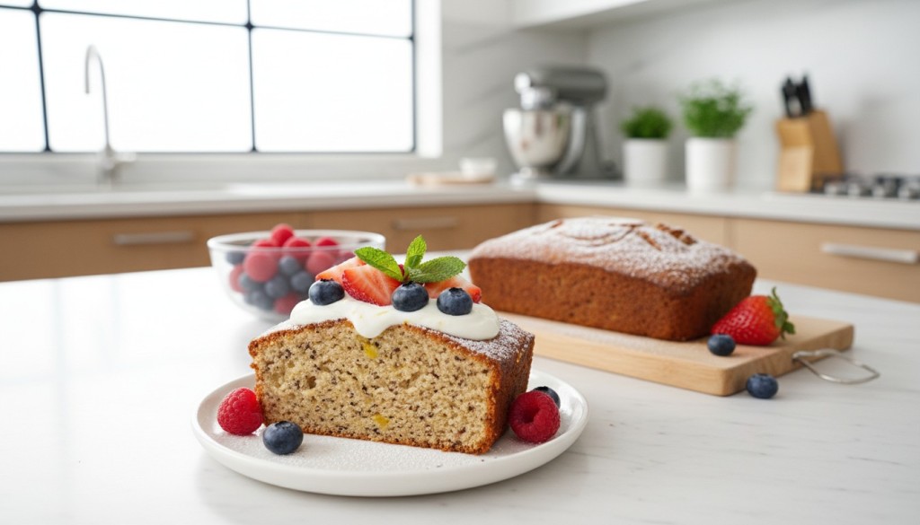 découvrez notre recette facile de gâteau sans farine au yaourt, léger, sans gluten et délicieusement parfumé, idéal pour une pause gourmande saine.