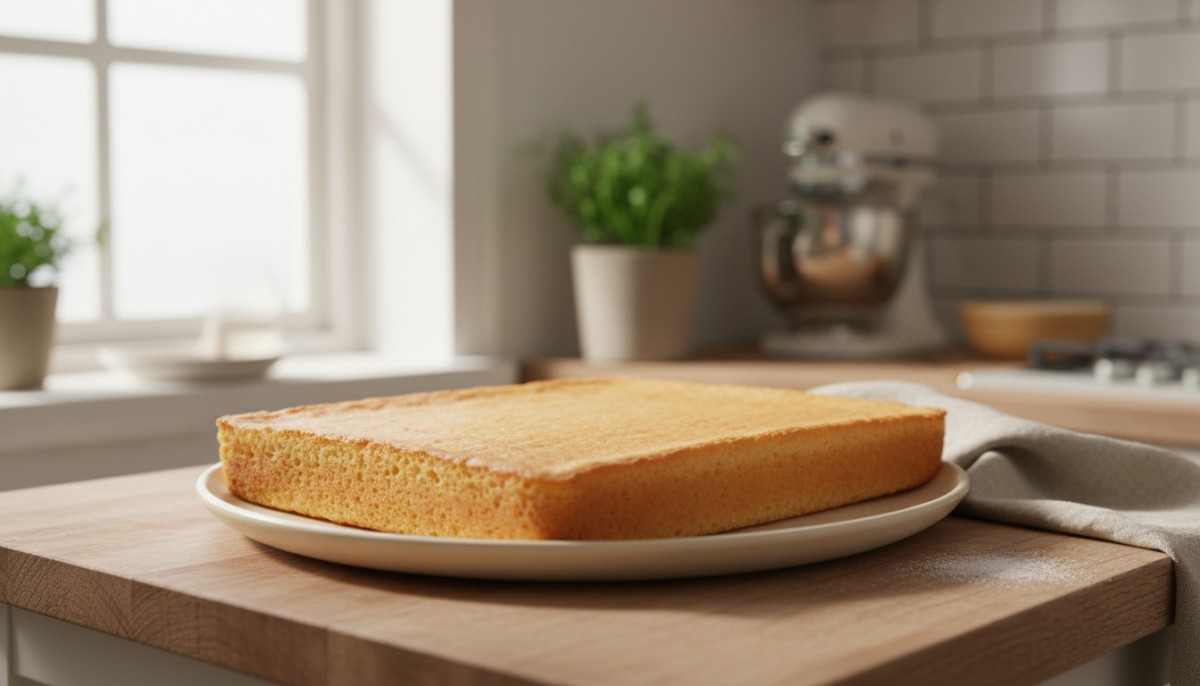 découvrez notre recette de génoise légère et inratable, parfaite pour réaliser un biscuit roulé moelleux et délicieux en toute simplicité.