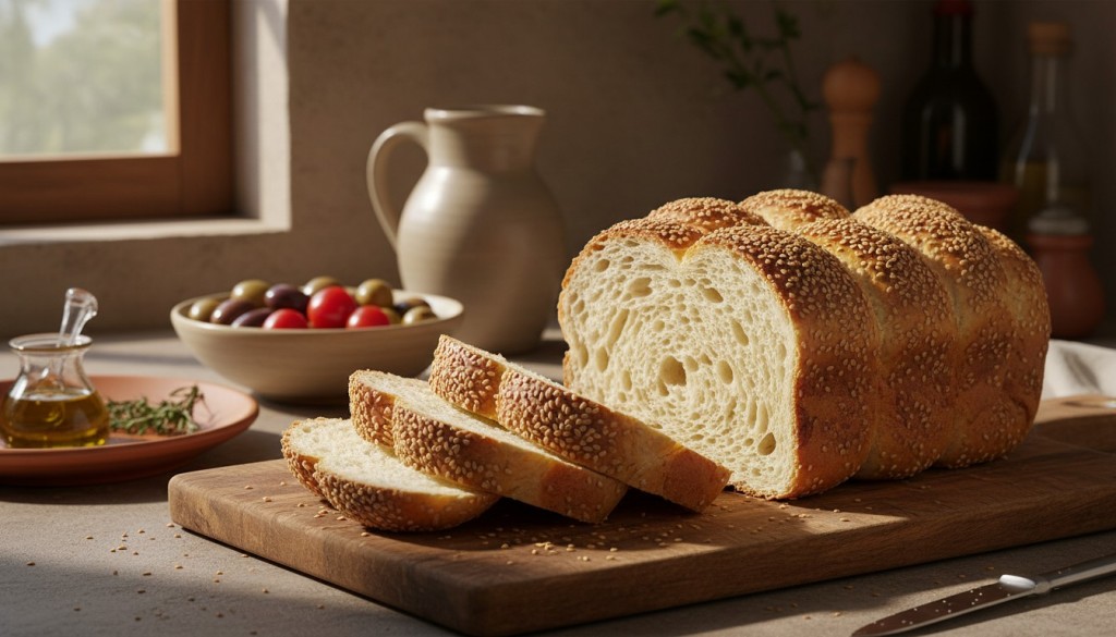 découvrez la recette authentique et savoureuse du mafalda, un pain sicilien aux graines de sésame, parfait pour ravir vos papilles avec ses saveurs traditionnelles.