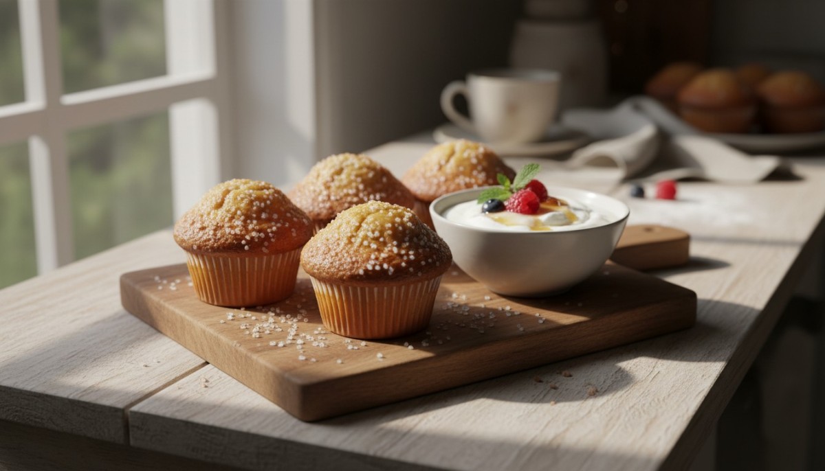 découvrez notre recette facile de muffins au yaourt, à réaliser avec ou sans thermomix, pour des petits gâteaux moelleux et savoureux à partager en toute simplicité.