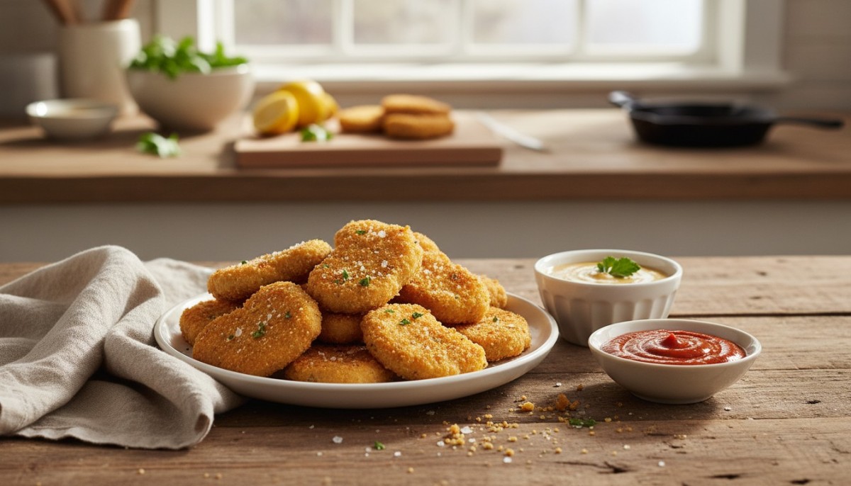 découvrez nos nuggets de poulet légers, savoureux et faciles à préparer, bien meilleurs que ceux de mcdonald's pour un repas gourmand et sain.