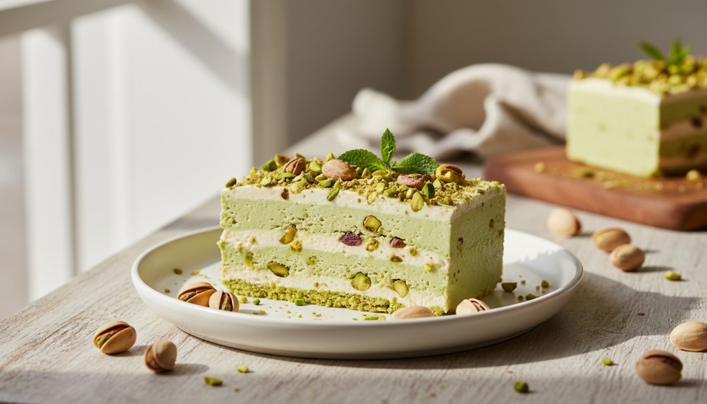 découvrez notre recette facile de parfait glacé à la pistache, un dessert familial onctueux à réaliser sans sorbetière. idéal pour régaler petits et grands en toute simplicité.