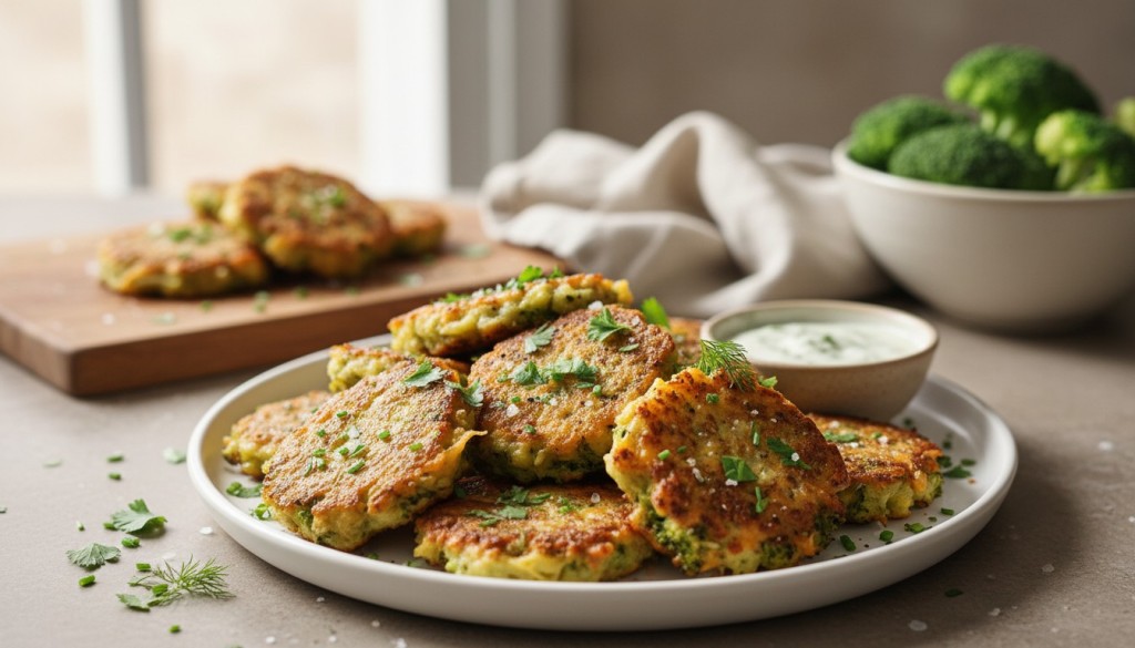 découvrez notre recette facile de beignets de brocolis au four, un accompagnement savoureux, sain et 100% végétarien, parfait pour toutes vos repas.