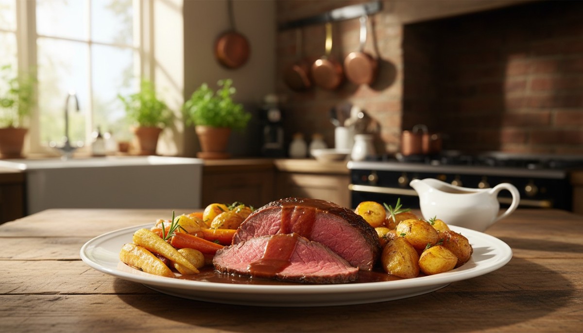découvrez notre recette facile et inratable du rosbif classique à l’anglaise, pour un plat savoureux et traditionnel à partager en famille.