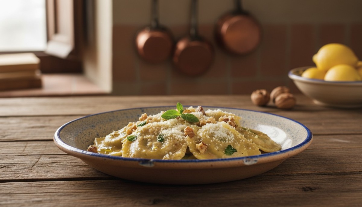découvrez une recette facile de sauce aux noix italienne, un classique de la cuisine ligure traditionnelle, parfaite pour accompagner vos pâtes et sublimer vos plats.