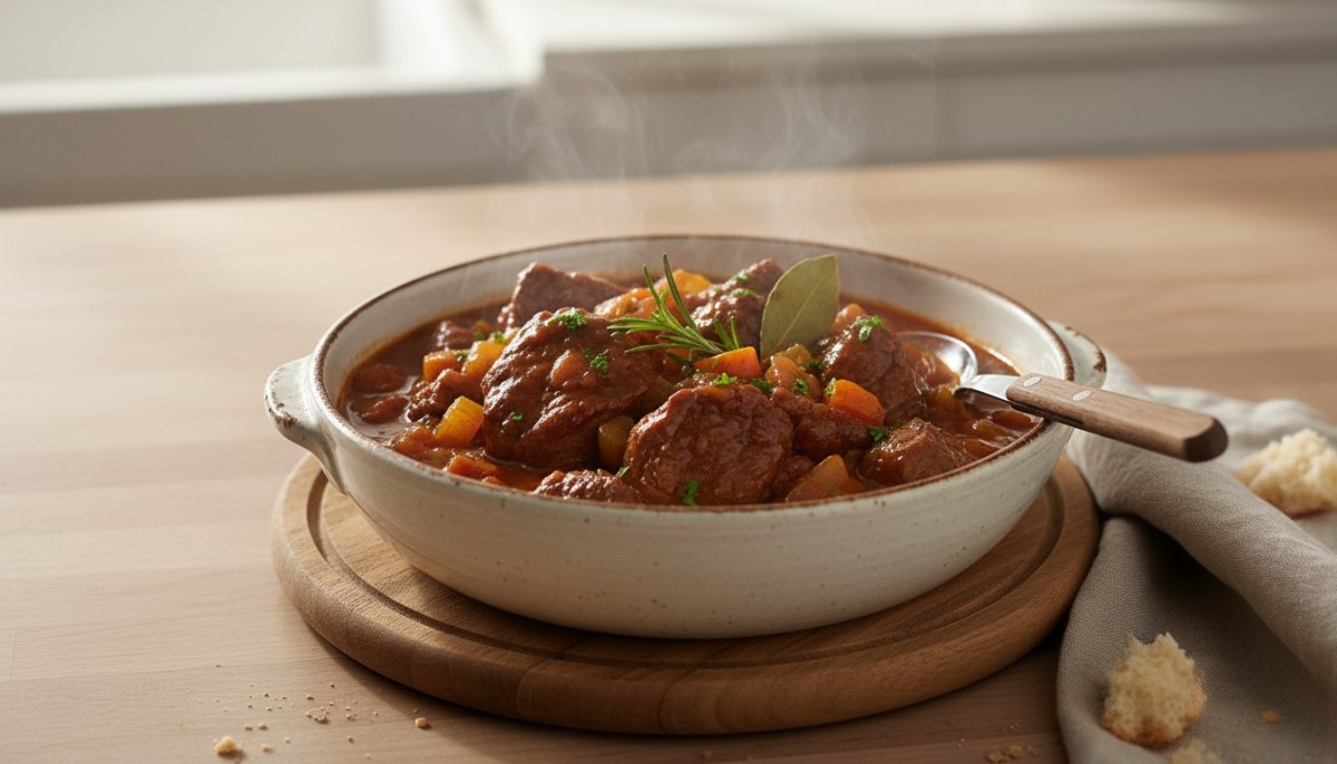 découvrez la recette traditionnelle italienne du stracotto de bœuf, un plat mijoté savoureux et fondant, parfait pour régaler vos papilles.