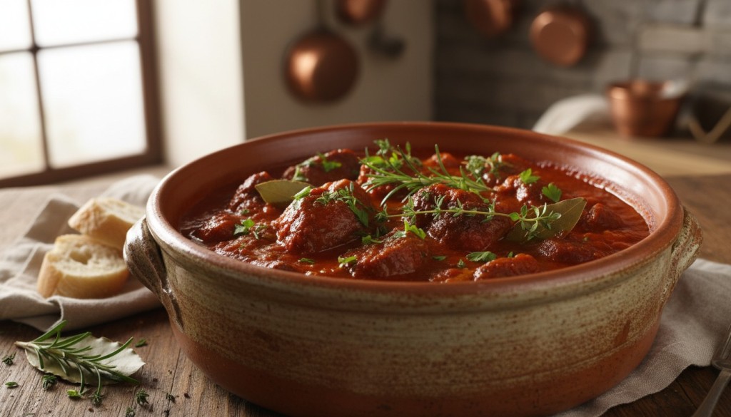 découvrez la recette authentique du stracotto de bœuf, un plat italien savoureux et mijoté à la perfection, idéal pour régaler toute la famille.