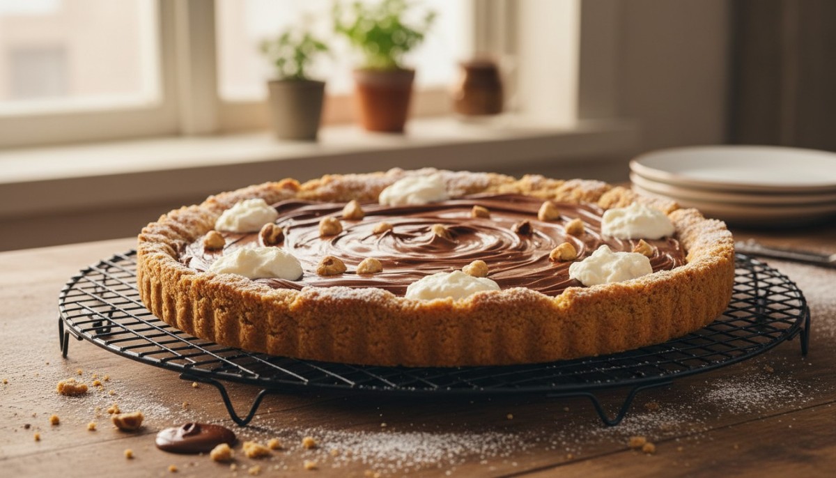 découvrez notre recette rapide et facile de tarte cookie au nutella, un dessert gourmand parfait pour toutes les occasions.