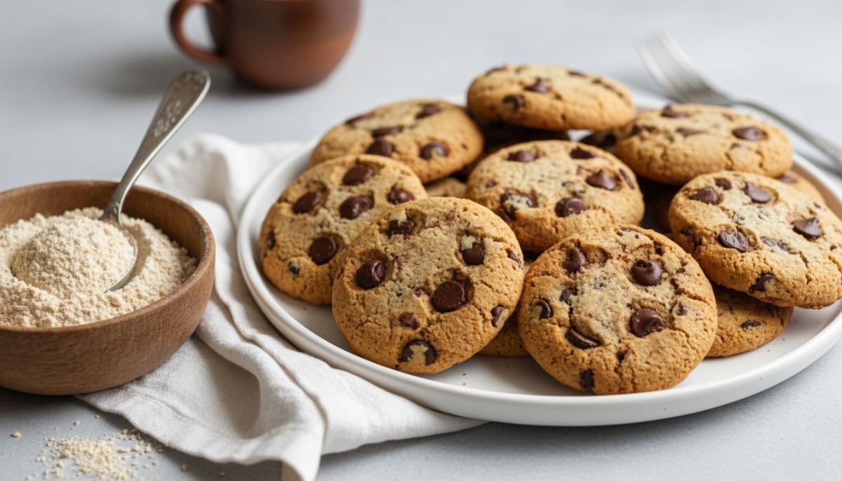 découvrez notre recette gourmande de biscuits à la farine complète et pépites de chocolat, alliant saveur et équilibre pour un plaisir sain et délicieux.