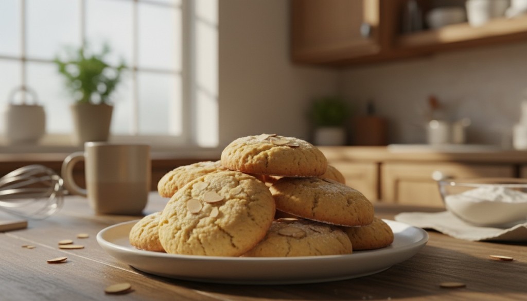 découvrez notre recette simple et rapide de biscuits moelleux à la farine d’amande, parfaits pour une gourmandise saine et délicieuse.