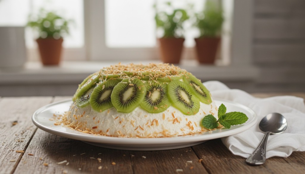 découvrez un dessert au coco prêt en 5 minutes, diététique et savoureux, à base de lait de coco et sucre glace, idéal pour une douceur rapide et légère.