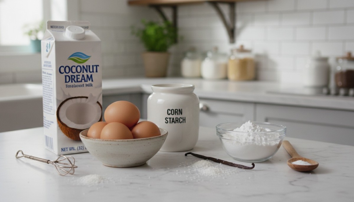 découvrez un dessert au coco prêt en 5 minutes, diététique et savoureux, à base de lait de coco et sucre glace, parfait pour une pause gourmande légère.
